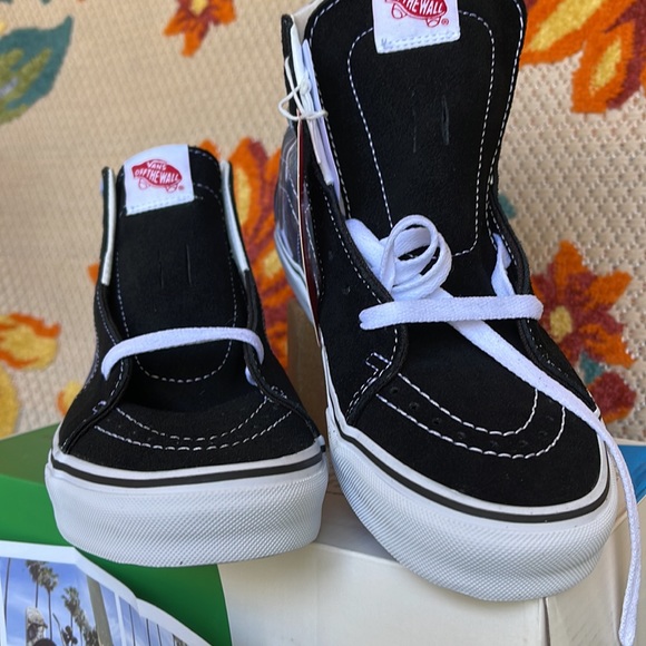 Vans Sk8-Hi Moca Frances Stark/Black Men’s sneakers - skate shoes - Picture 9 of 16
